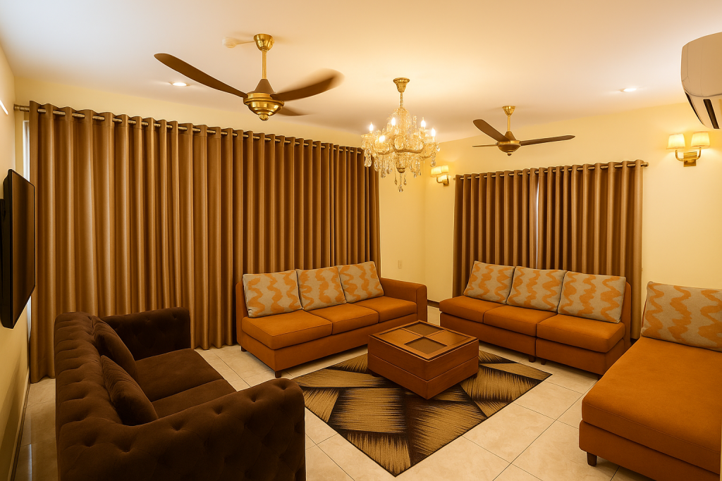 01. Luxury Apartment at Uttara Sector-7 Drawing Room View