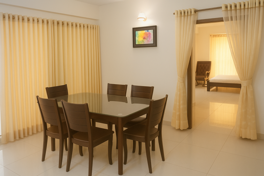 02. Luxury Apartment at Uttara Sector-04 Dining Room